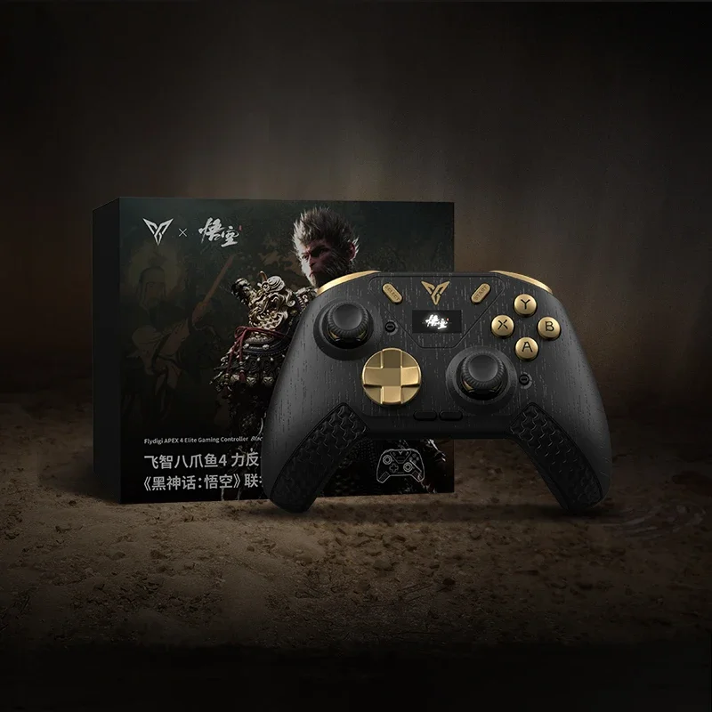 APEX4 Black Myth Wukong Wireless Game Controller Force Feedback Alloy Rocker Gam
