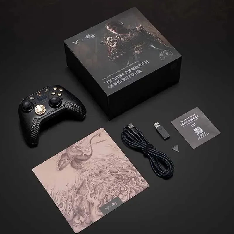 APEX4 Black Myth Wukong Wireless Game Controller Force Feedback Alloy Rocker Gam