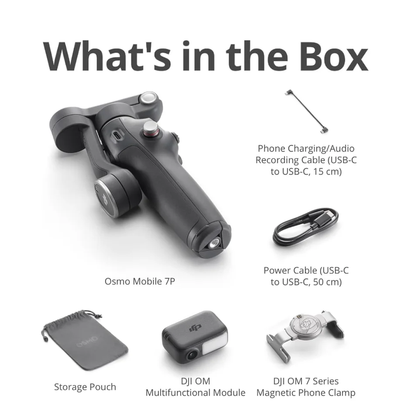 Osmo Mobile 7 Osmo Mobile 7P Smartphone Gimbal Stabilizer, 3 Axis Mobile Phone G