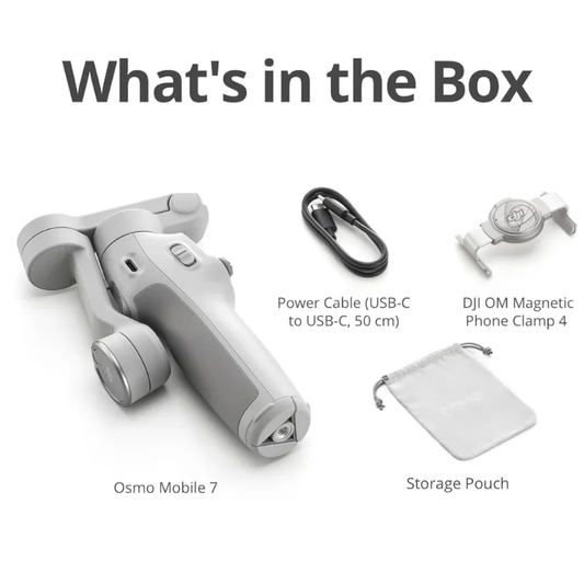Osmo Mobile 7 Osmo Mobile 7P Smartphone Gimbal Stabilizer, 3 Axis Mobile Phone G