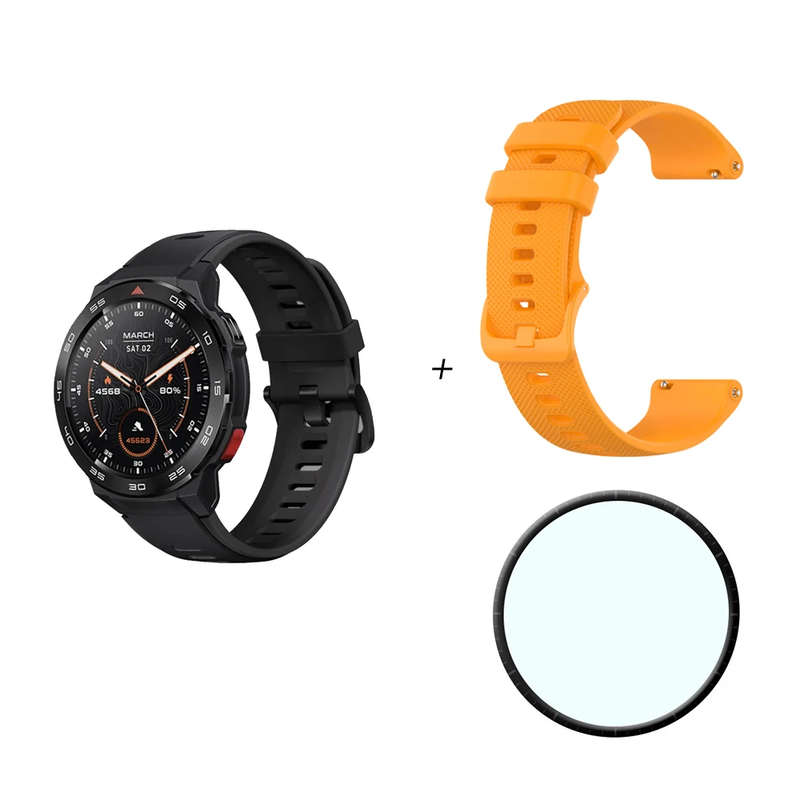 GS Pro Smartwatch GPS Positioning 1.43Inch AMOLED HD Screen 5ATM Waterproof Blue