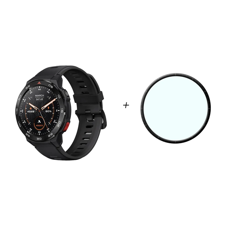 GS Pro Smartwatch GPS Positioning 1.43Inch AMOLED HD Screen 5ATM Waterproof Blue