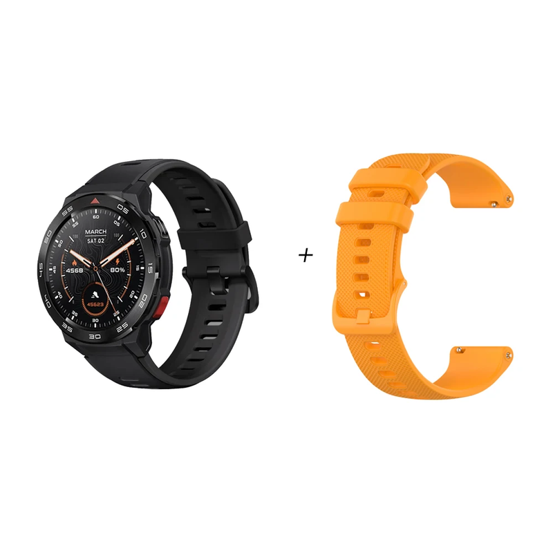 GS Pro Smartwatch GPS Positioning 1.43Inch AMOLED HD Screen 5ATM Waterproof Blue