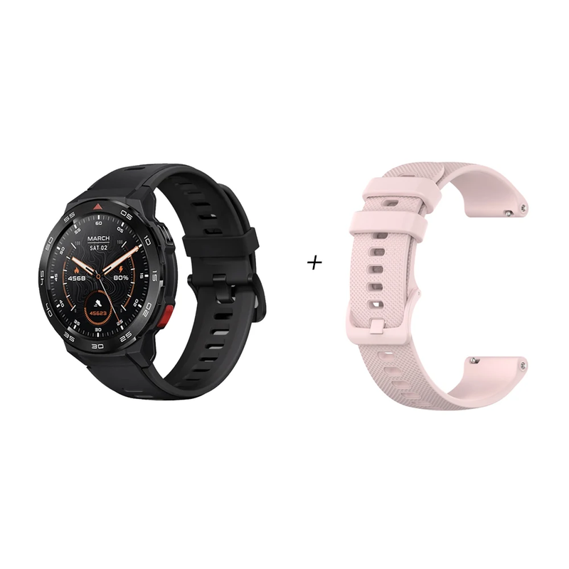 GS Pro Smartwatch GPS Positioning 1.43Inch AMOLED HD Screen 5ATM Waterproof Blue