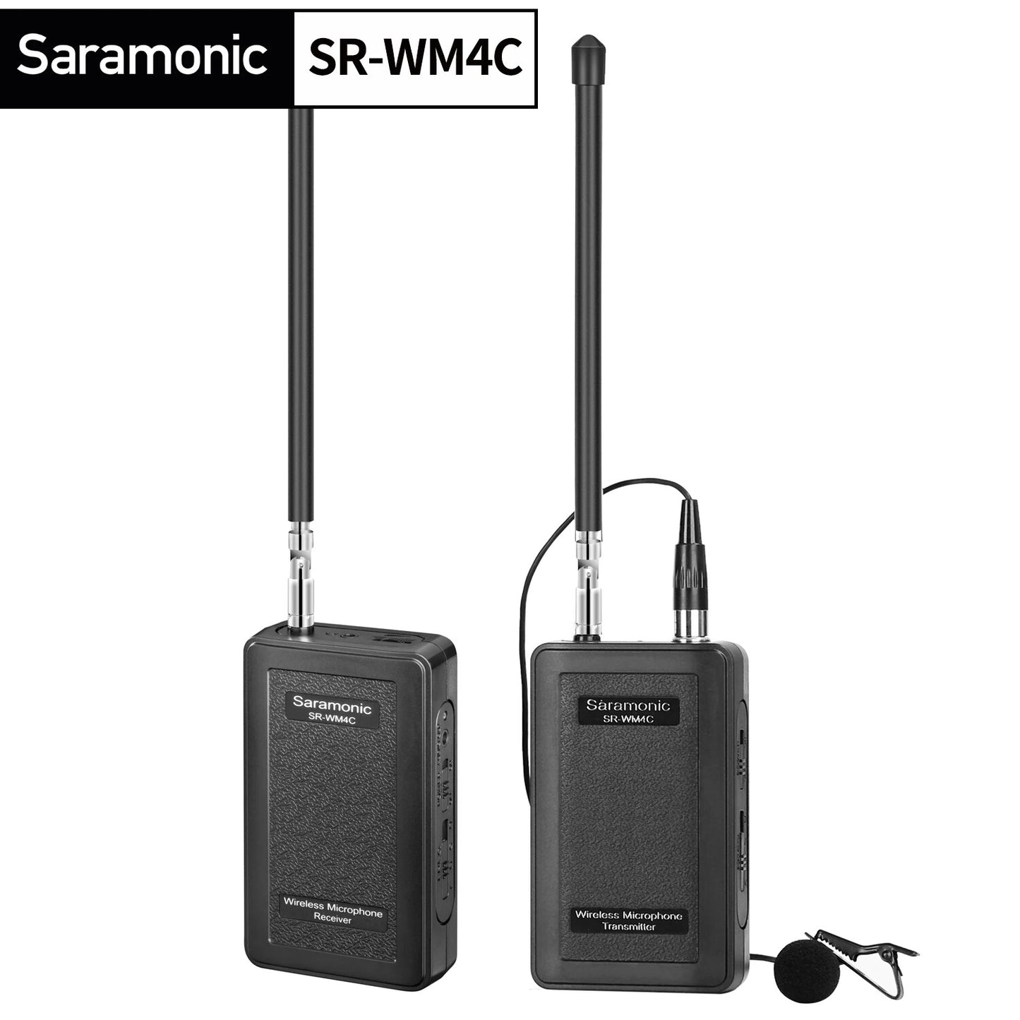 Saramonic SR-WM4C Compact and Lightweight VHF Wireless Microphone for Film
