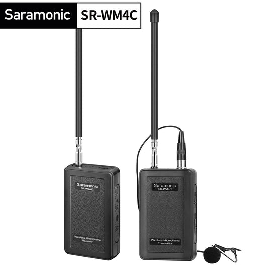 Saramonic SR-WM4C Compact and Lightweight VHF Wireless Microphone for Film