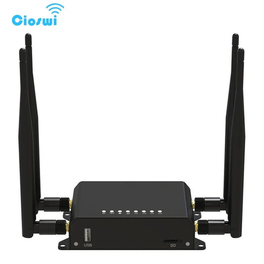 Cioswi WE826 300Mbps 3G 4G Router Wifi NL678-E Modem Sim Card Slot OpenWRT 4*LAN