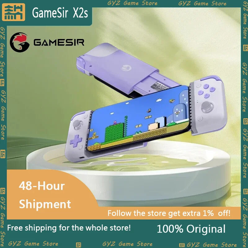 Gamesir X2s Type-c Wired Hall Effect Joystick Mobile Game Controller Gamepad for