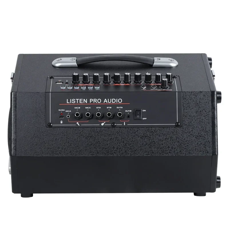 100W High-Power Electric Guitar Amplifier Portable Bluetooth Speaker Outdoor Mul