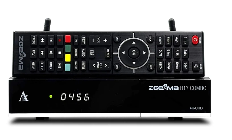 [Genuine]2025Newest ZGEMMA H17 COMBO 4K UHD-2160P Dual-Mode Satellite TV Receive