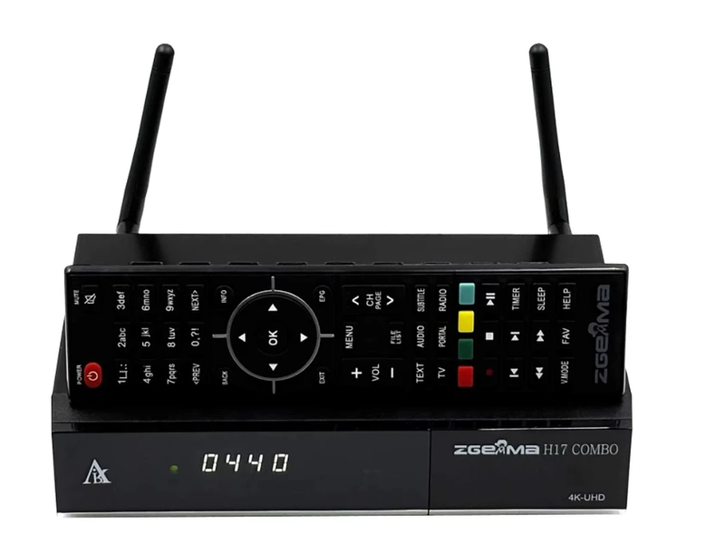 [Genuine]2025Newest ZGEMMA H17 COMBO 4K UHD-2160P Dual-Mode Satellite TV Receive