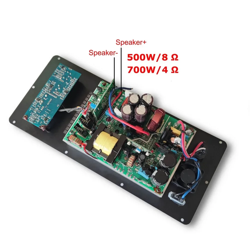 110V 220V Class D 500W Digital Heavy Power Amplifier Hifi Audio Module Active Pu
