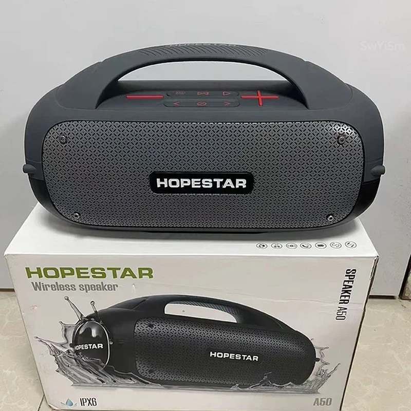 Hopestar A50 80W Bluetooth Speaker High Power Outdoor Portable Wireless Column M