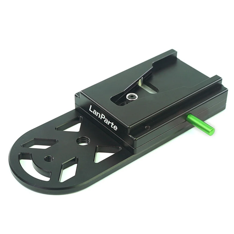 Rotatable V Lock Monopod Quick Release Plate for Sony ENG Camera PDW-F350L Shoul