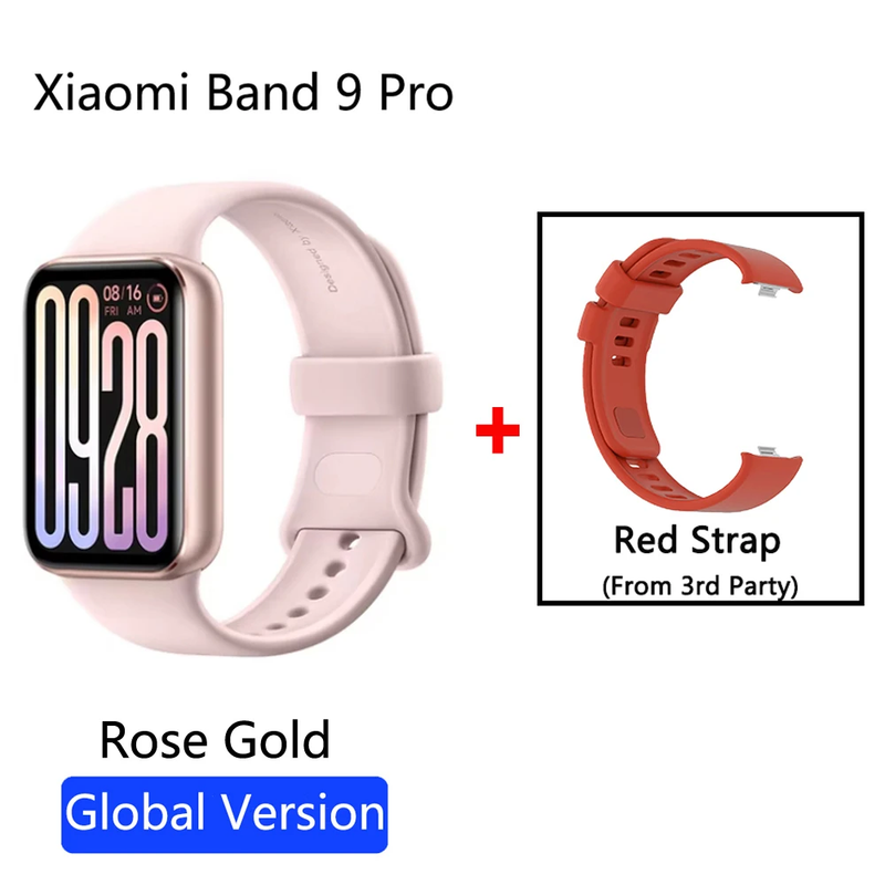 Global Version  Smart Band 9 Pro 1.74'' Display 21-Day Battery Life Built-In GNS