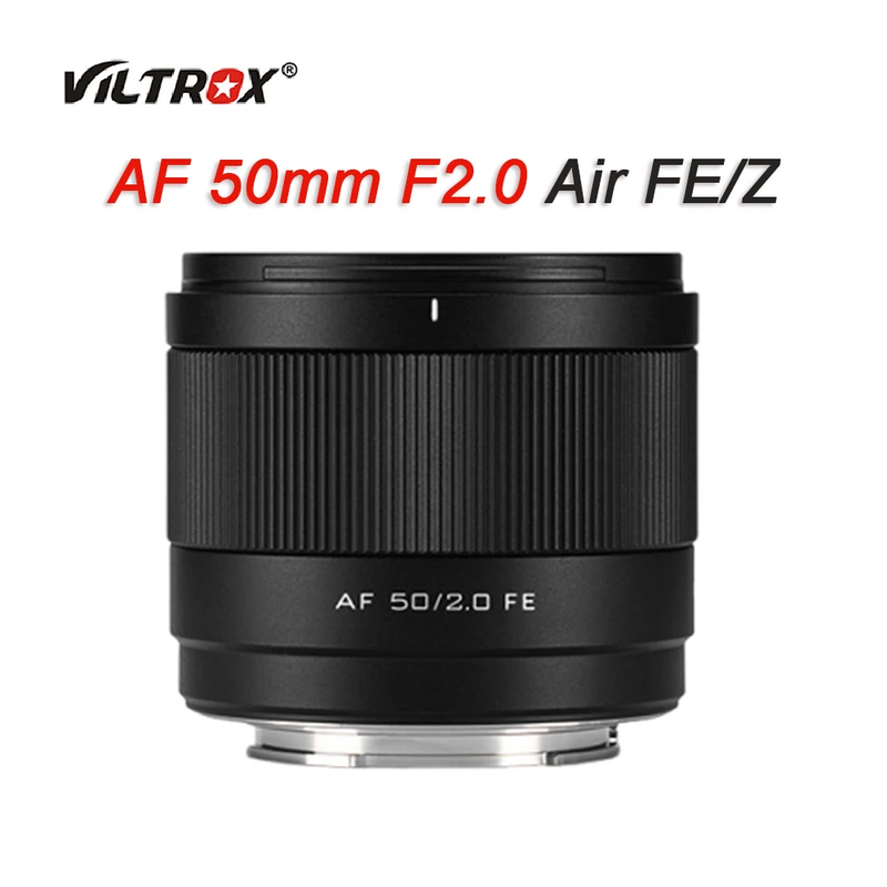 Viltrox AF 50Mm F2.0 Air FE/Z Full Frame Lens Auto Focus Prime Cameras Lens for