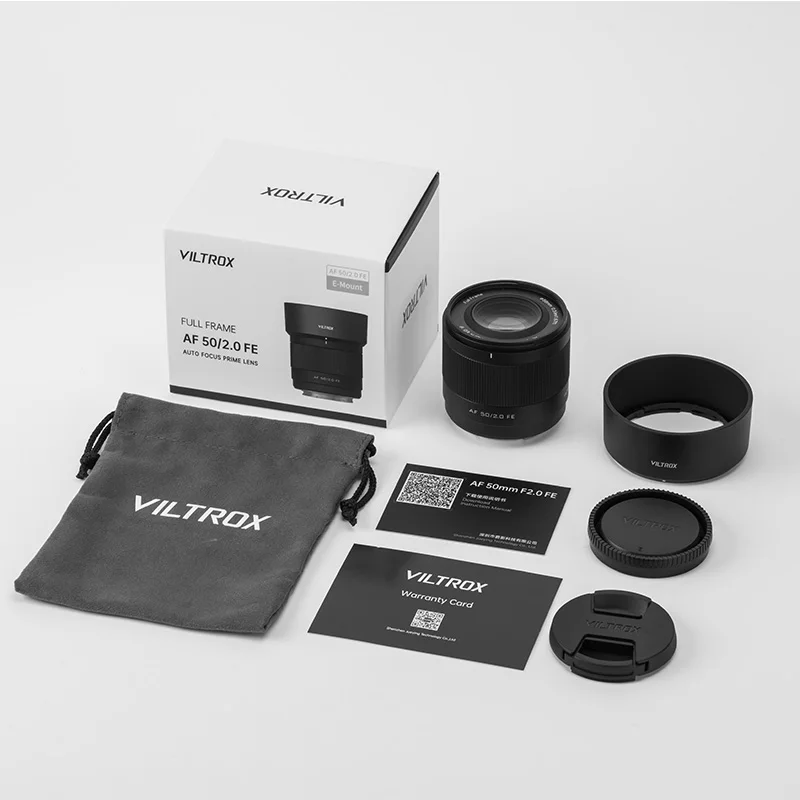 Viltrox AF 50Mm F2.0 Air FE/Z Full Frame Lens Auto Focus Prime Cameras Lens for