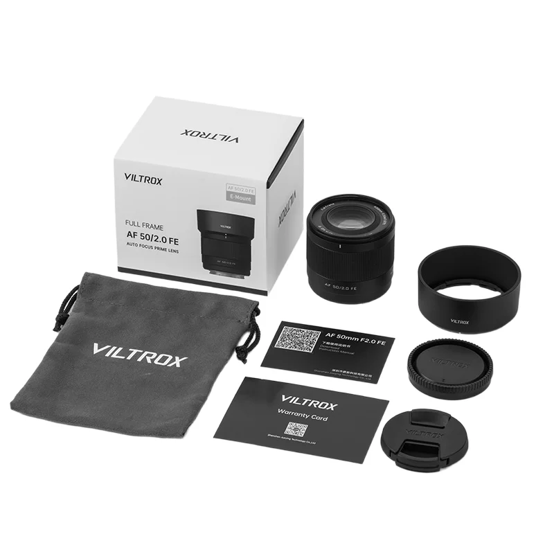 Viltrox AF 50Mm F2.0 Air FE/Z Full Frame Lens Auto Focus Prime Cameras Lens for