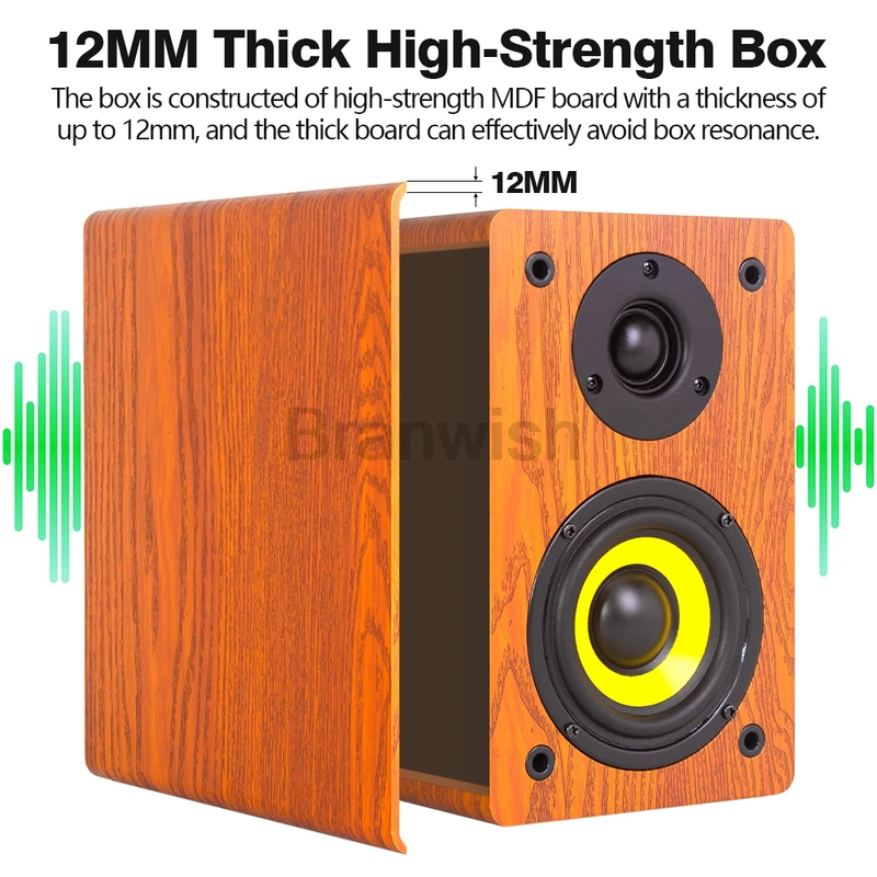 120W High-Power High-Fidelity Speaker Home HIFI Fever Passive Audio Home Theater