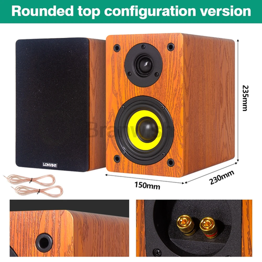 120W High-Power High-Fidelity Speaker Home HIFI Fever Passive Audio Home Theater