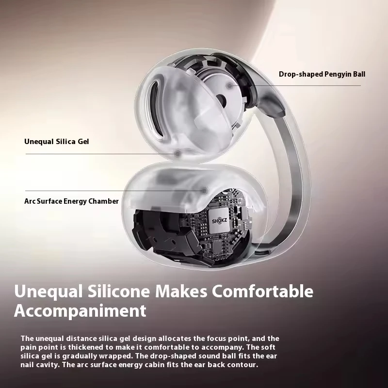 Opendots ONE E310 Ear Clip Headphones Customized Bluetooth Earphone Lightweight