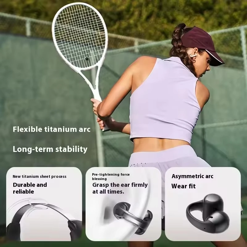 Opendots ONE E310 Ear Clip Headphones Customized Bluetooth Earphone Lightweight