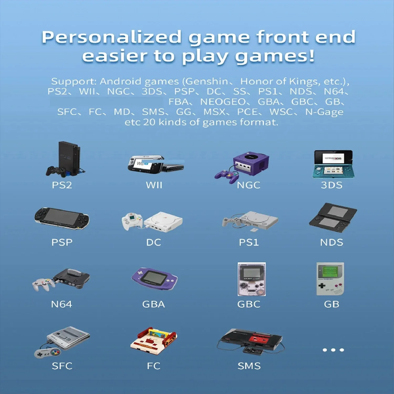 RG405M 4 INCH IPS HD Touch Screen Android 12 Handheld Video Game Retro Portable