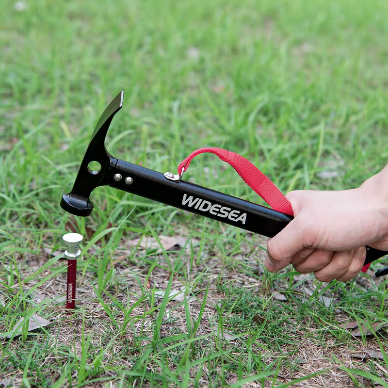 Camping Hammer Stainless Steel Copper Outdoor Tent Peg Stake Mallet with Stake P