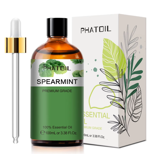 100ML Spearmint Pure Natural Rose Essential Oils for Humidifier Diffuser Spa Mas