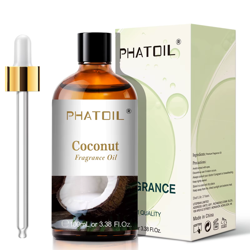 100ML Coconut Peach Blueberry Mango Fragrance Oil Apple Banana Grape Lemon Aroma