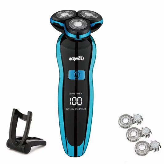 ZOZEN Men Electric Shaver Rechargeable Electric Razor Hair Cutting Shaving Mahin