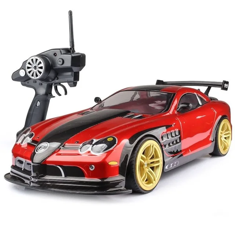 1:10 4Wd 70Km/H Rc Drift Car Drifting Wheels Anti-Collision Off-Road Racing Rc C