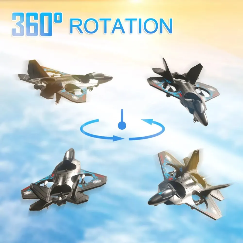 L0712 RC Plane 2.4G Remote Control Aircraft Gravity Sensing Helicopter Glider wi