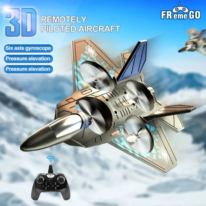 L0712 RC Plane 2.4G Remote Control Aircraft Gravity Sensing Helicopter Glider wi