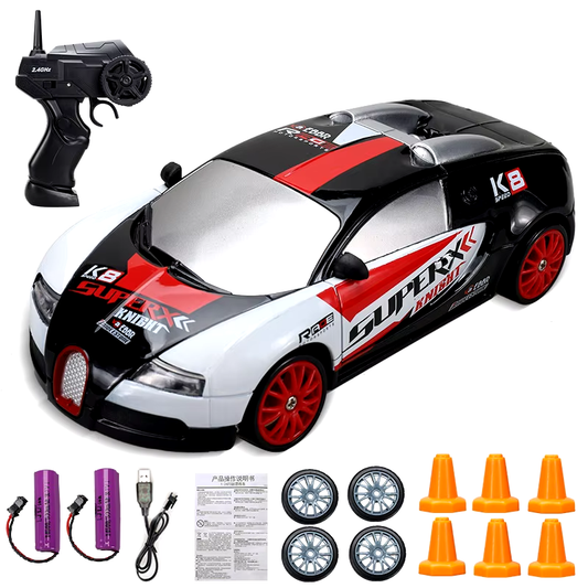2.4G Drift Rc Car 4WD RC Drift Car Toy Remote Control GTR Model AE86 Vehicle Car
