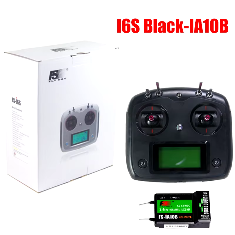 FLYSKY Fs-I6S I6S 2.4G 10CH AFHDS 2A Centering Throttle Transmitter Ia6B Ia10B R