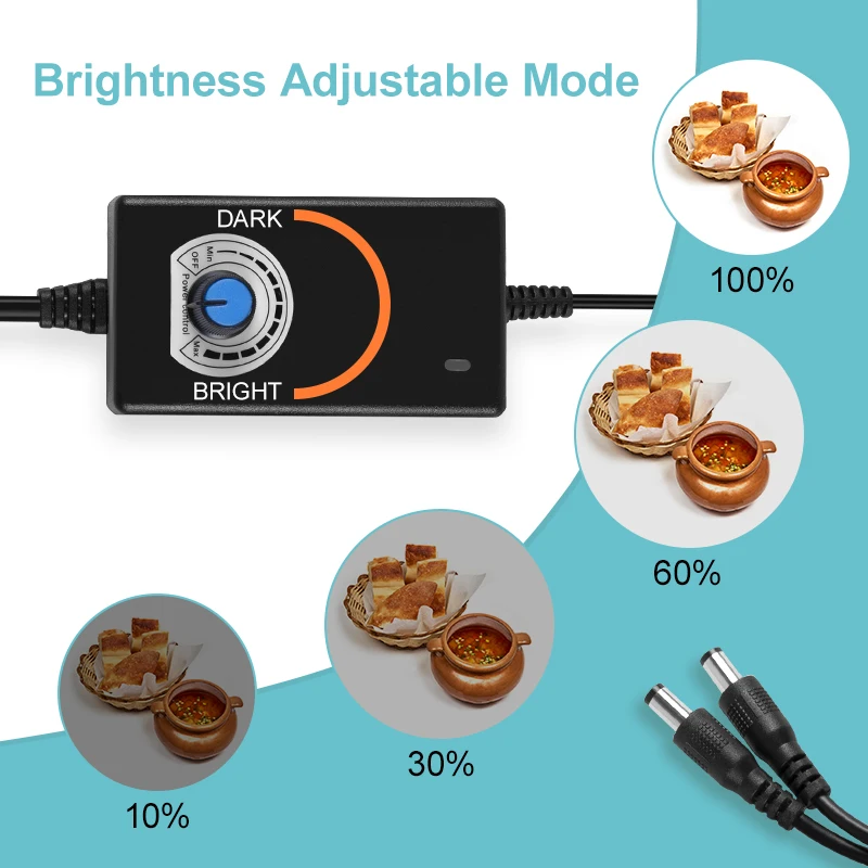 Photo Studio Light Box 80Cm/32'',24W Professional Adjustable Brightness Shoot Box