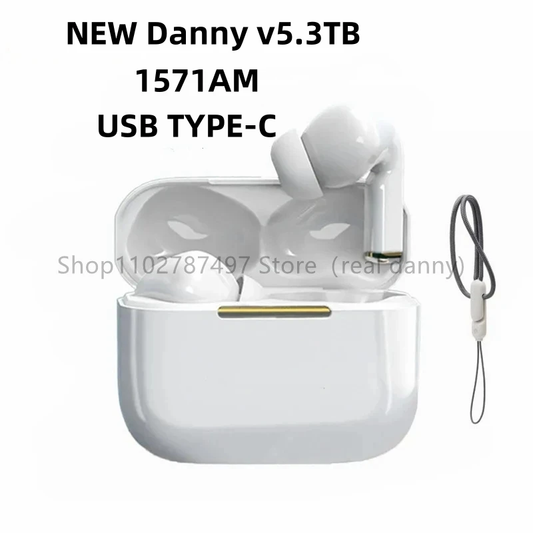 Danny NEW PRO 2 V5.3TB TWS Bluetooth 5.3 Earphone Wireless Headphone with Airoha