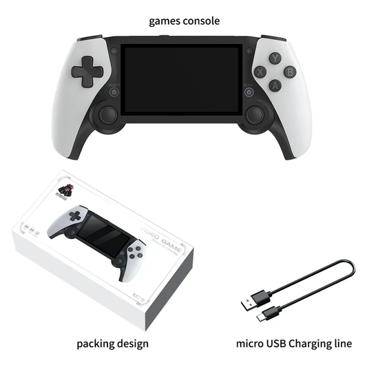 256G 70000+ Games 3D Joystick Handheld HDTV Game M25 4.3'' Screen Player Retro P