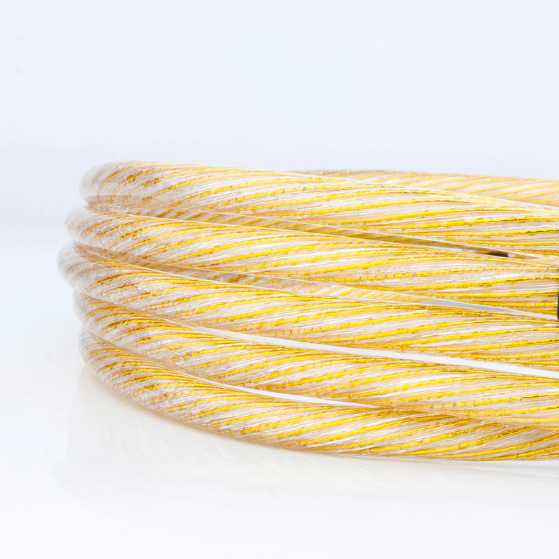 Pair Hifi Nordost ODIN 2 Gold Loudspeaker Wire Audio Line Banana to Banana Plug