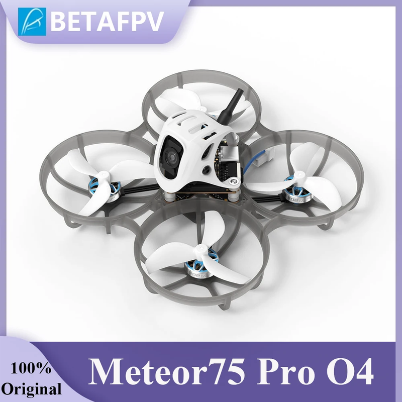 Meteor75 Pro O4 Brushless Whoop Quadcopter 2025 with or without Tattu BT2.0 450M