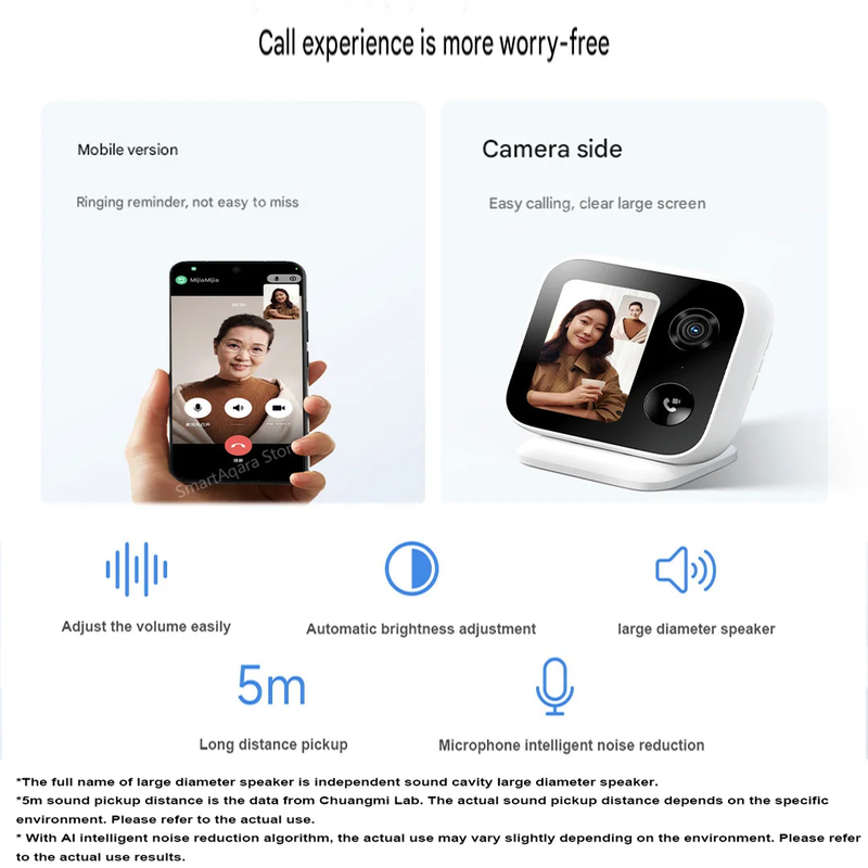 2025  Smart Camera Video Call Version Two-Way Call AI Face Recognition Full Colo