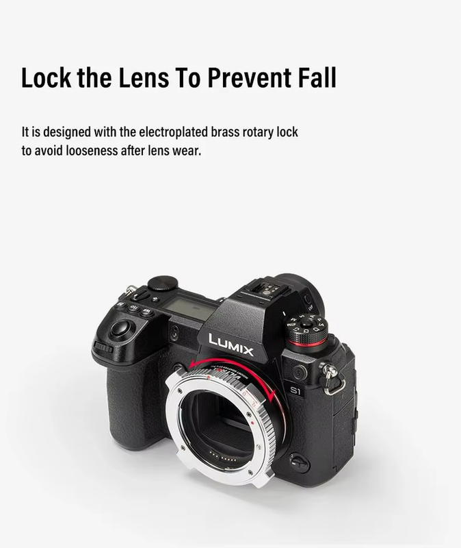 EF-L Pro EF-L Auto Focus Lens Mount Adapter for Canon EF EF-S Lens to L Mount Ca