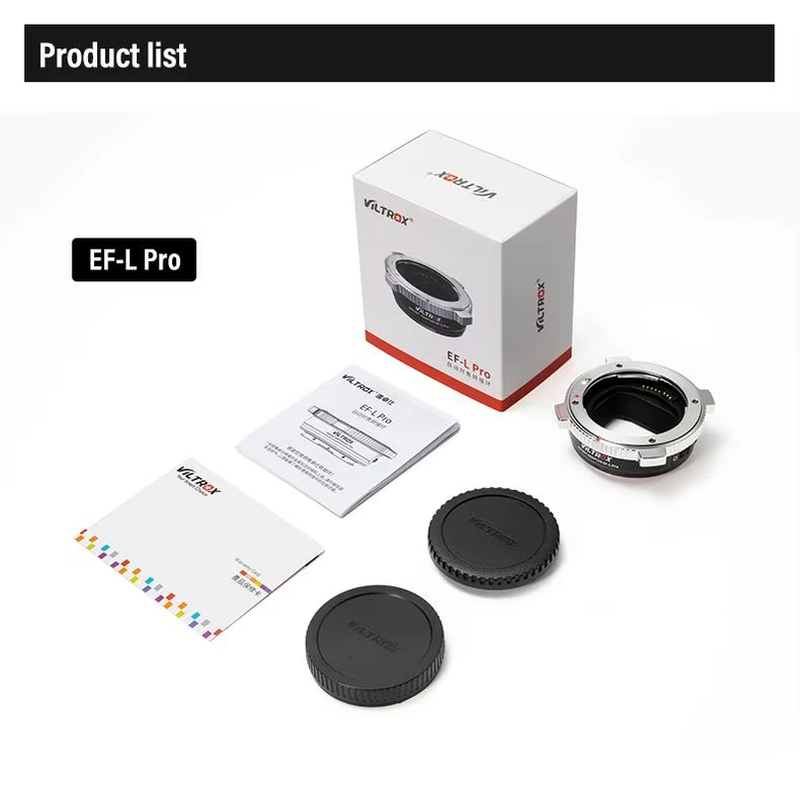 EF-L Pro EF-L Auto Focus Lens Mount Adapter for Canon EF EF-S Lens to L Mount Ca