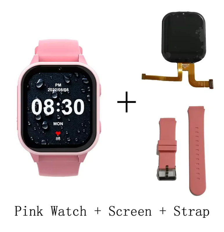 Kt19Pro Max Kids Smart Watch 4G WIFI GPS Tracker Camera Body Temperature Monitor