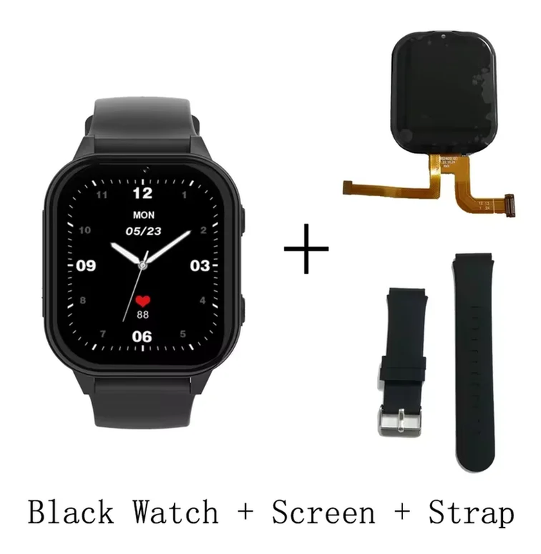 Kt19Pro Max Kids Smart Watch 4G WIFI GPS Tracker Camera Body Temperature Monitor