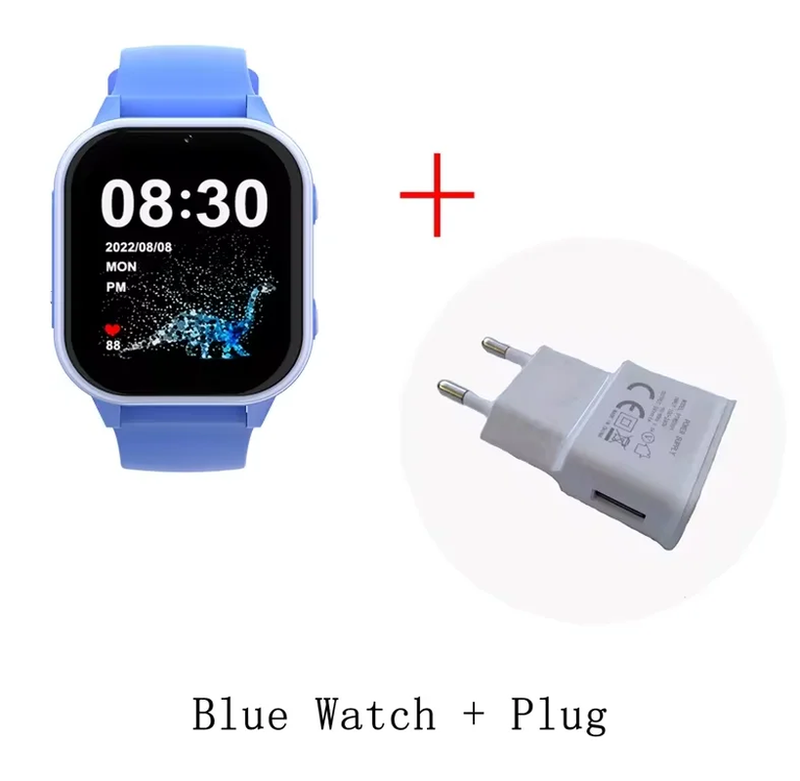 Kt19Pro Max Kids Smart Watch 4G WIFI GPS Tracker Camera Body Temperature Monitor