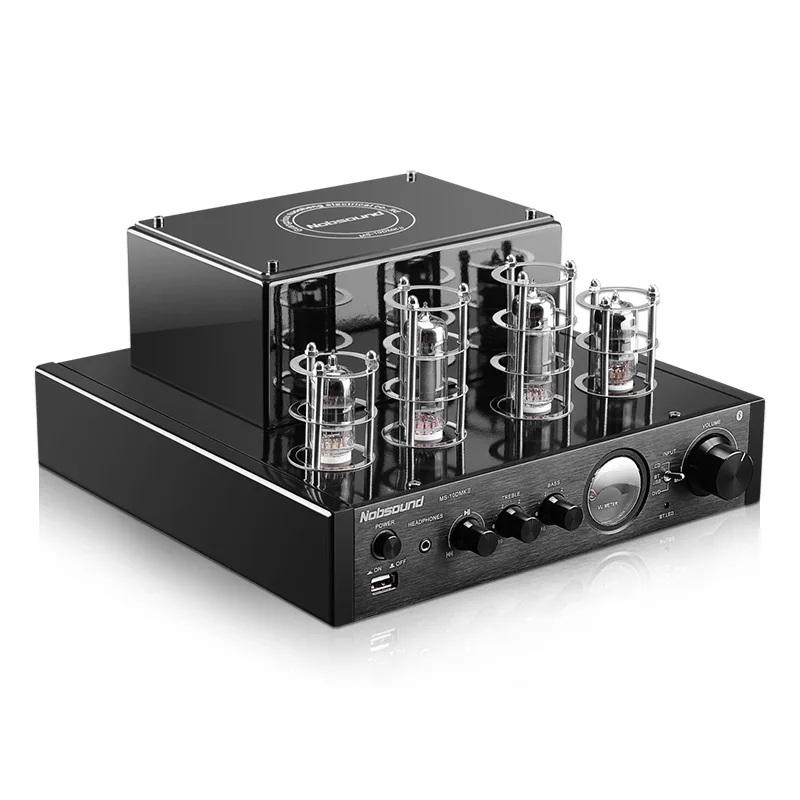 Audiophile High-Power Tube Power Amplifier Wireless Bluetooth HIFI Mini Tube Pow