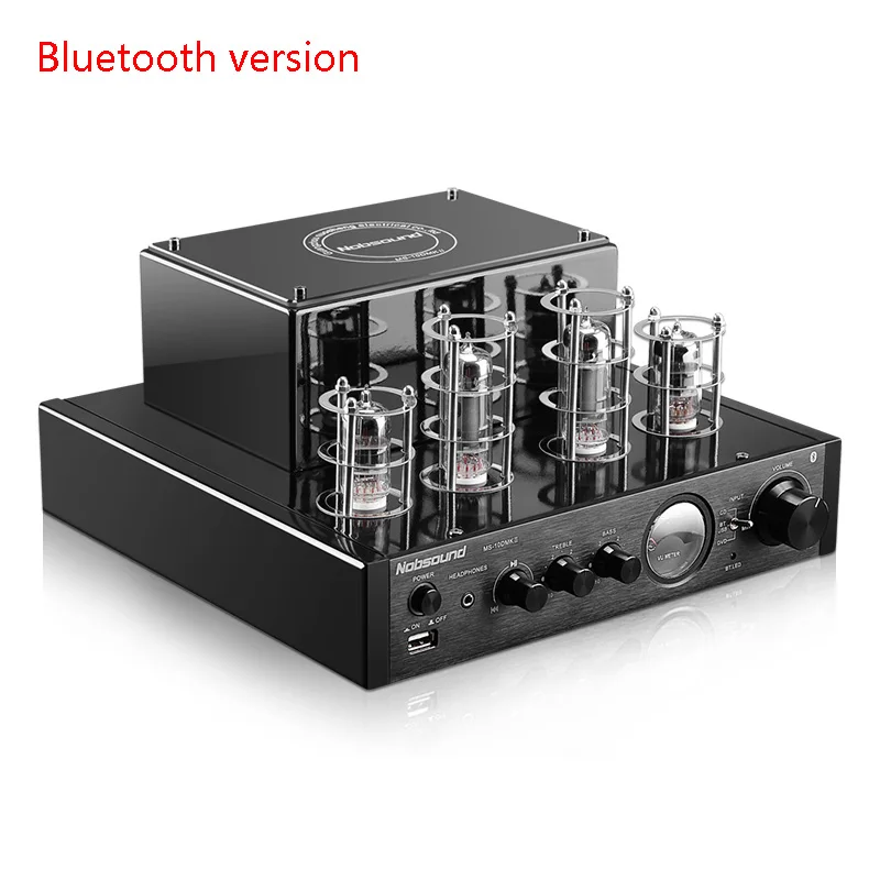 Audiophile High-Power Tube Power Amplifier Wireless Bluetooth HIFI Mini Tube Pow