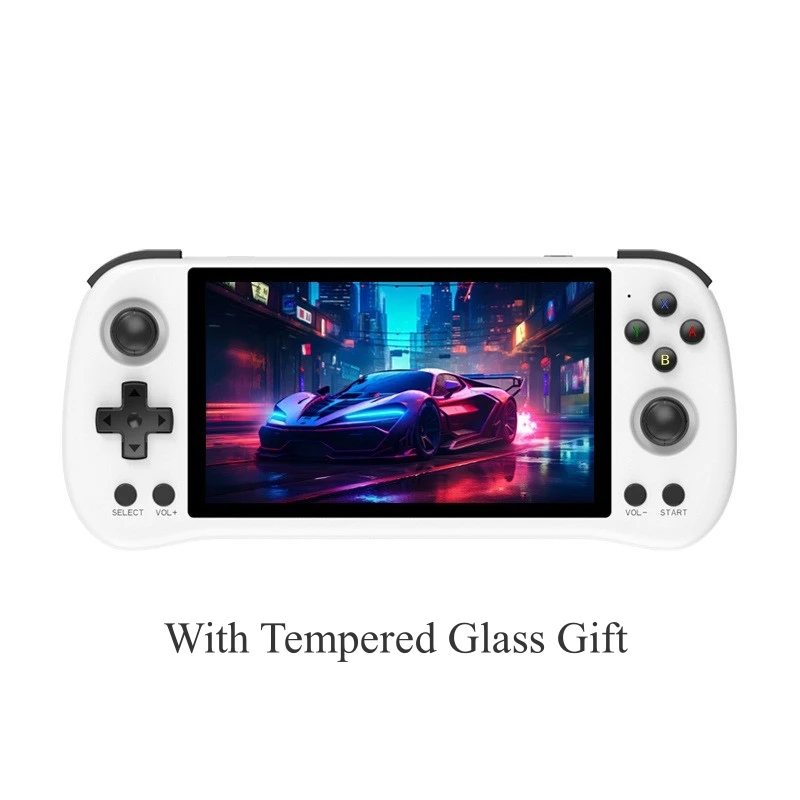 X55 5.5 Inch IPS Screen Handheld Game Console Open Source RK3566 Retro Video Gam